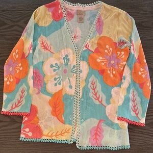 Vintage Sigrid Olsen Summer Cardigan